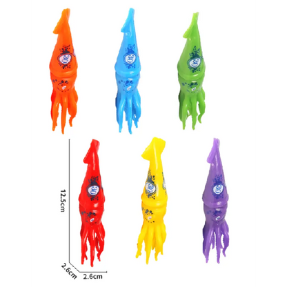 Diving Squid Pool Colorful Underwater Toys for Swimming & Water Play