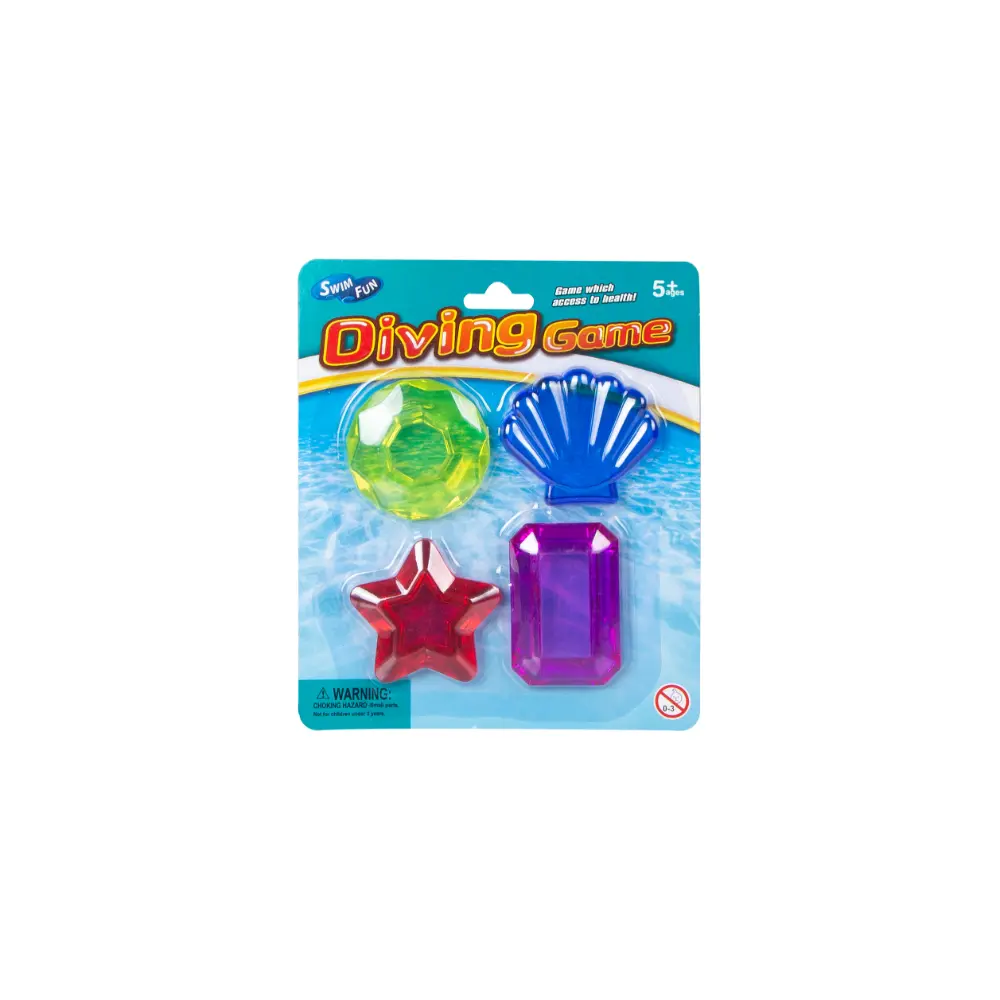 Diving Gemstone Toys 4-Piece Set