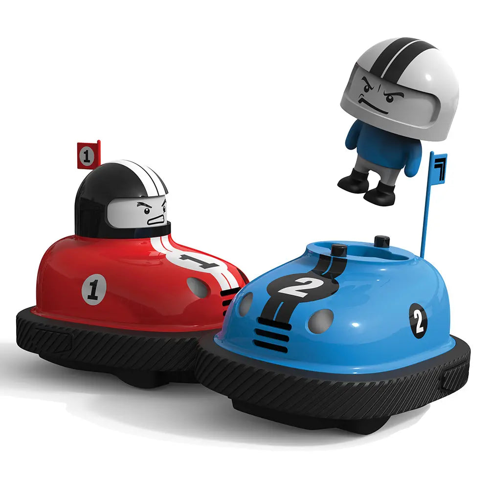 Sharper Image RC Speed Bumper Red and Blue Rag Battery-Operated