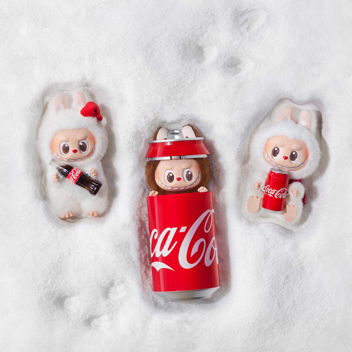 Authentic Labubu The Monster Coca Cola