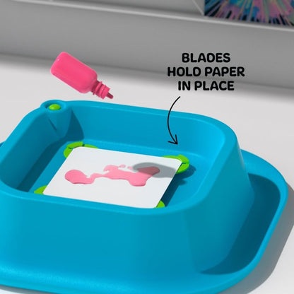 Discovery 3D Neon Spin Motorized Art Station Battery-Operated
