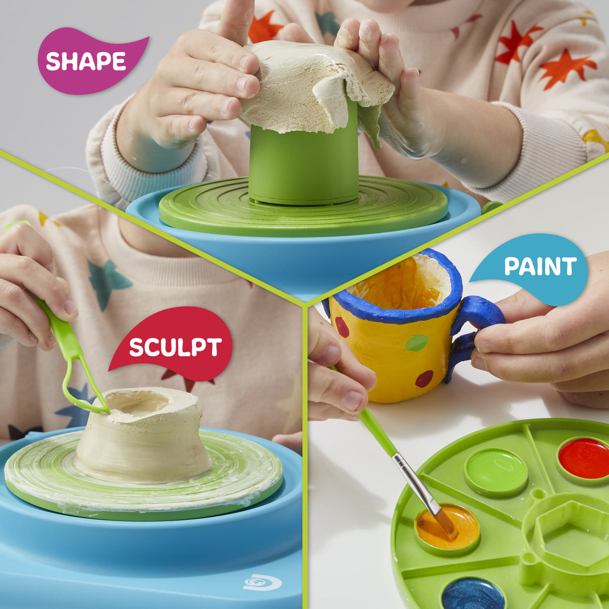 Discovery Toy Pottery Wheel Studio Rectangular