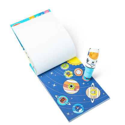 Melissa & Doug Sticker WOW! Astronaut Sticker Stamper Activity Set