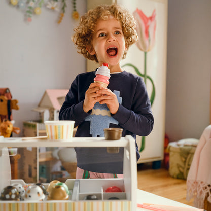 Melissa & Doug Scoop & Serve Ice Cream Counter Playset
