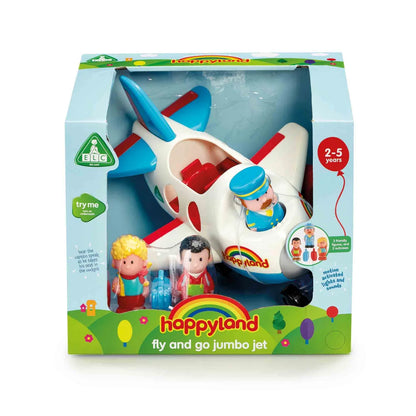 Early Learning CentreHappyland Fly and Go Jumbo Jet