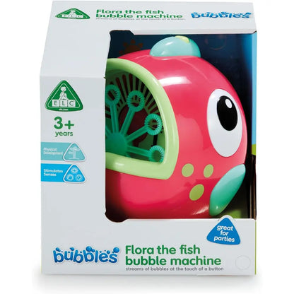 Early Learning Centre Flora The Fish Bubble Machine - Automatic Motorized Blower