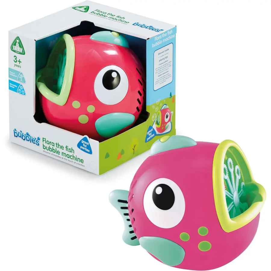 Early Learning Centre Flora The Fish Bubble Machine - Automatic Motorized Blower