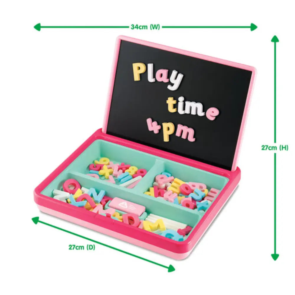 Early Learning Centre Pink Magnetic Learning Playcentre with Letters & Numbers