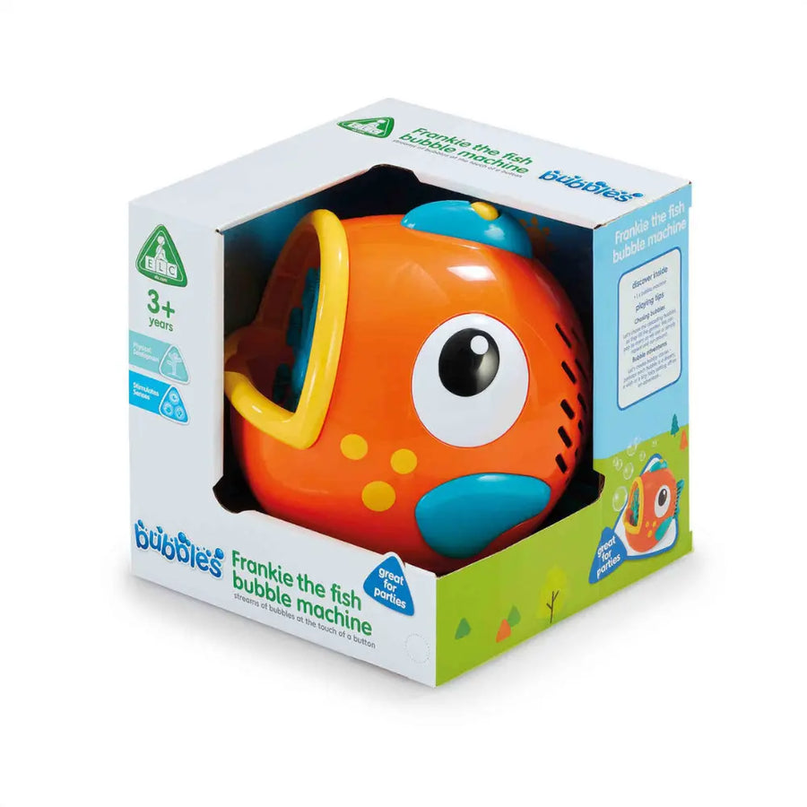 Early Learning Centre Frankie The Fish Bubble Machine - Automatic Motorized Blower