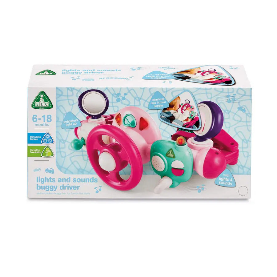 Early Learning Centre  Light and Sound Buggy Driver Pink