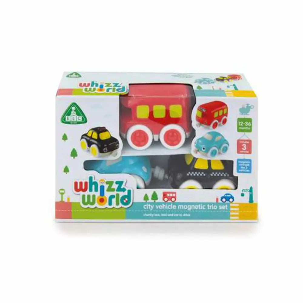 Early Learning Centre Whizz World City Vehicle Trio
