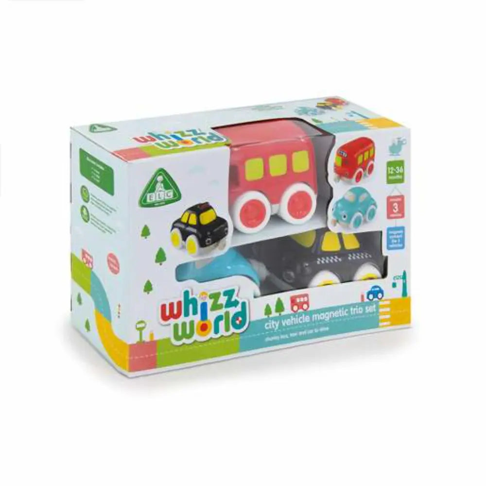 Early Learning Centre Whizz World City Vehicle Trio