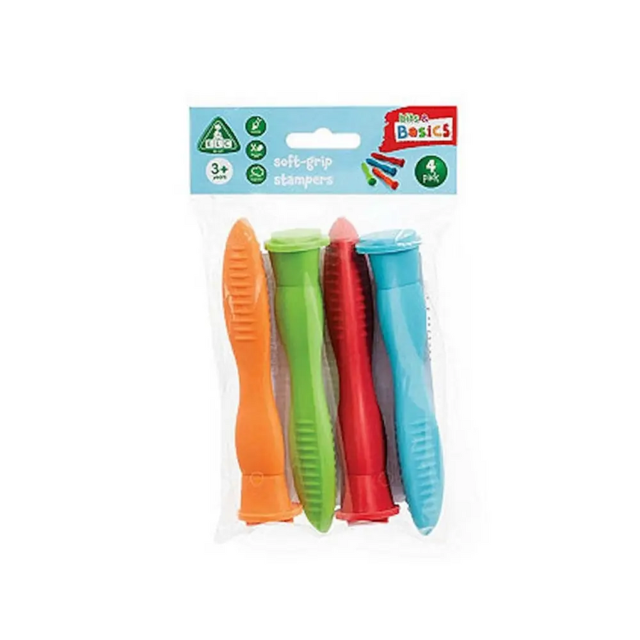 Early Learning Centre Art And Craft Soft Grip Geo 4 Pack
