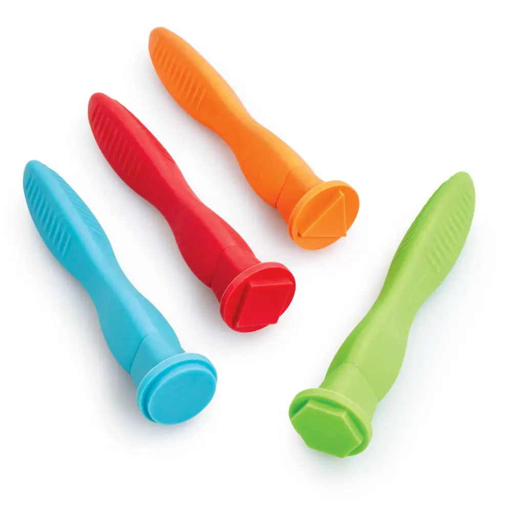 Early Learning Centre Art And Craft Soft Grip Geo 4 Pack
