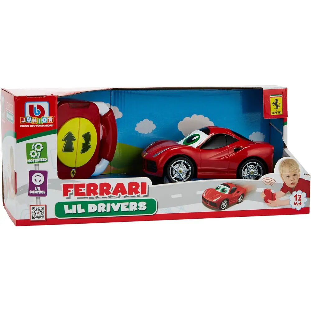 Bburago Little Drivers 488 GTB Battery-Operated