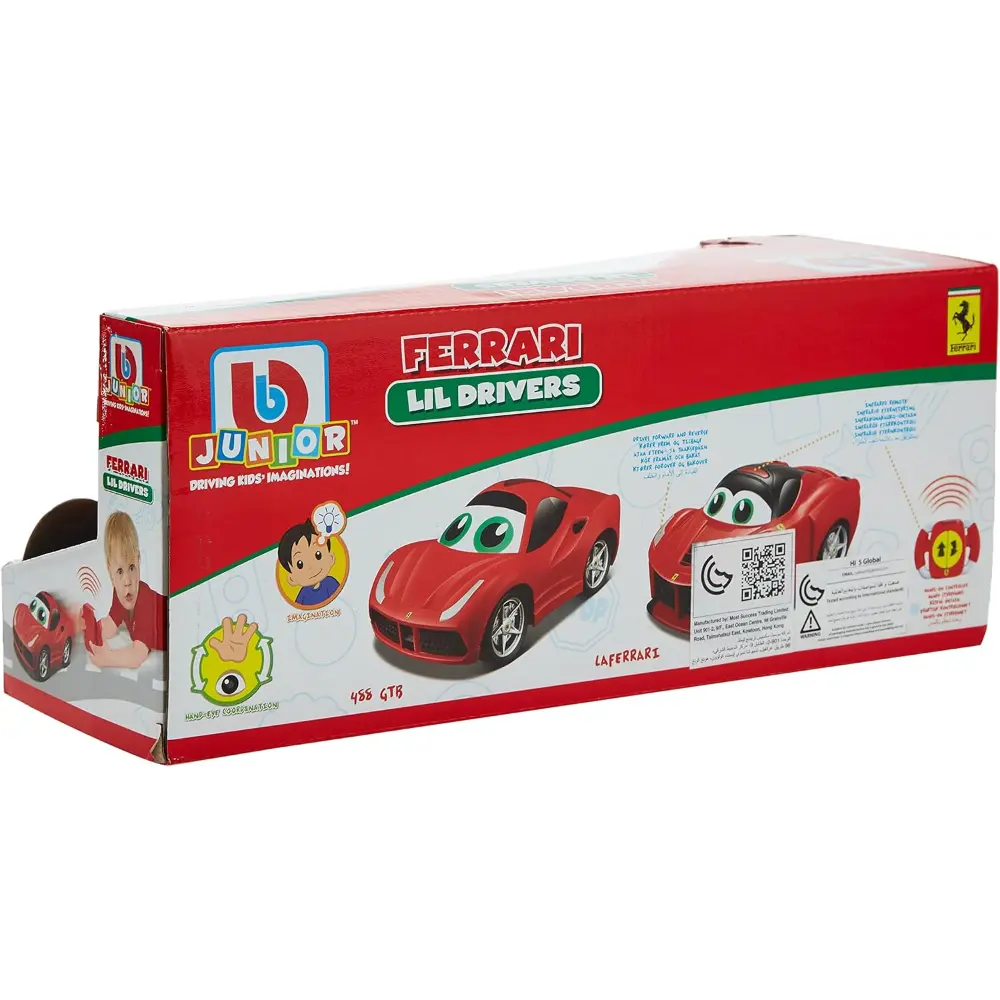 Bburago Little Drivers 488 GTB Battery-Operated