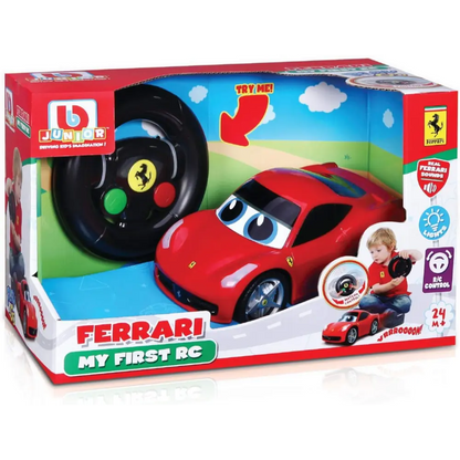 Bburago Junior Ferrari My First RC 458 Italia Battery-Operated