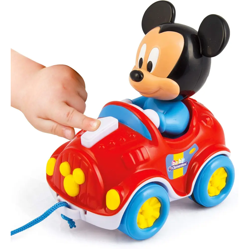 Disney Baby Mickey Pull Along Car