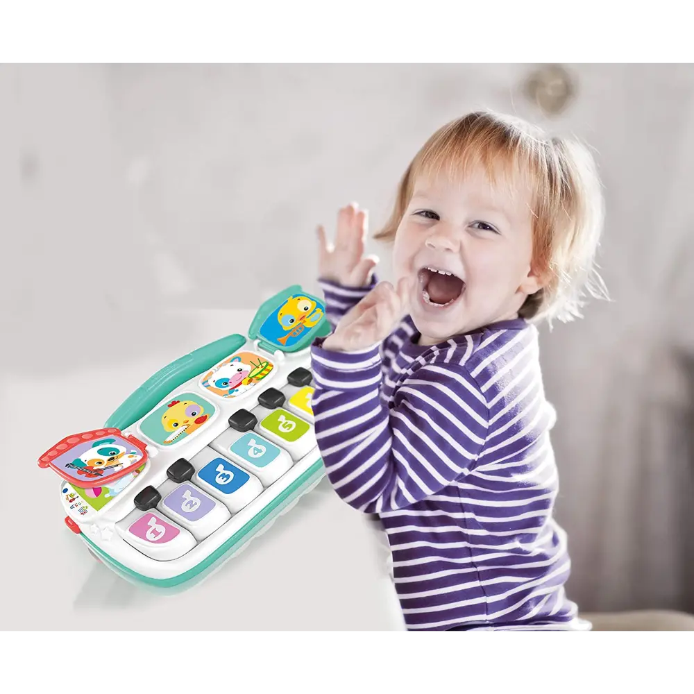Clementoni Baby Animal Piano for Kids Battery Operated