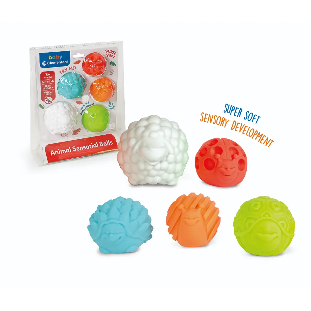 Clementoni Baby Animal Sensory Balls