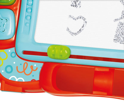 Clementoni Baby Interactive Draw & Learn Magnetic Drawing Board 18M+