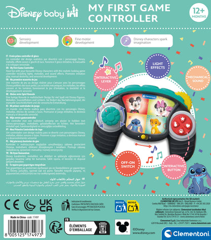 Disney Baby My First Game Controller Interactive Learning Toy for Toddlers