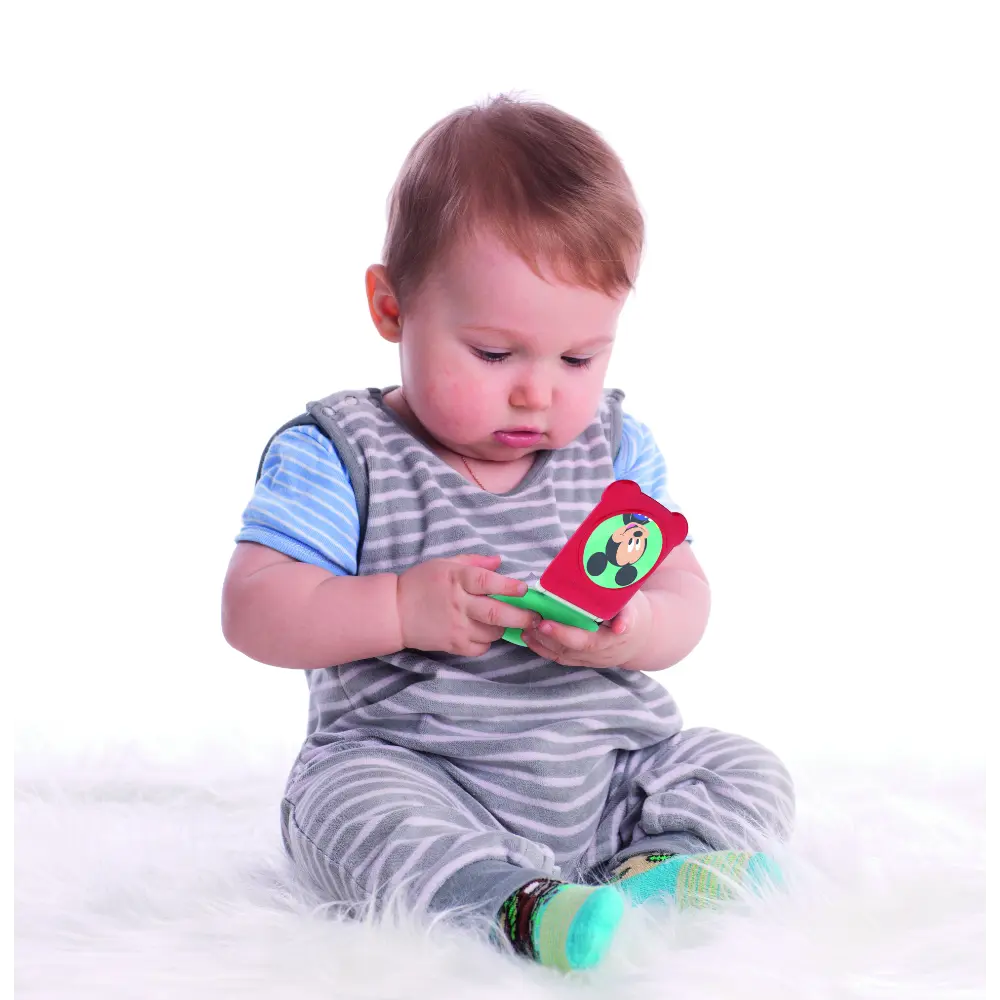 Disney Baby Mickey Flip Phone Battery-Operated