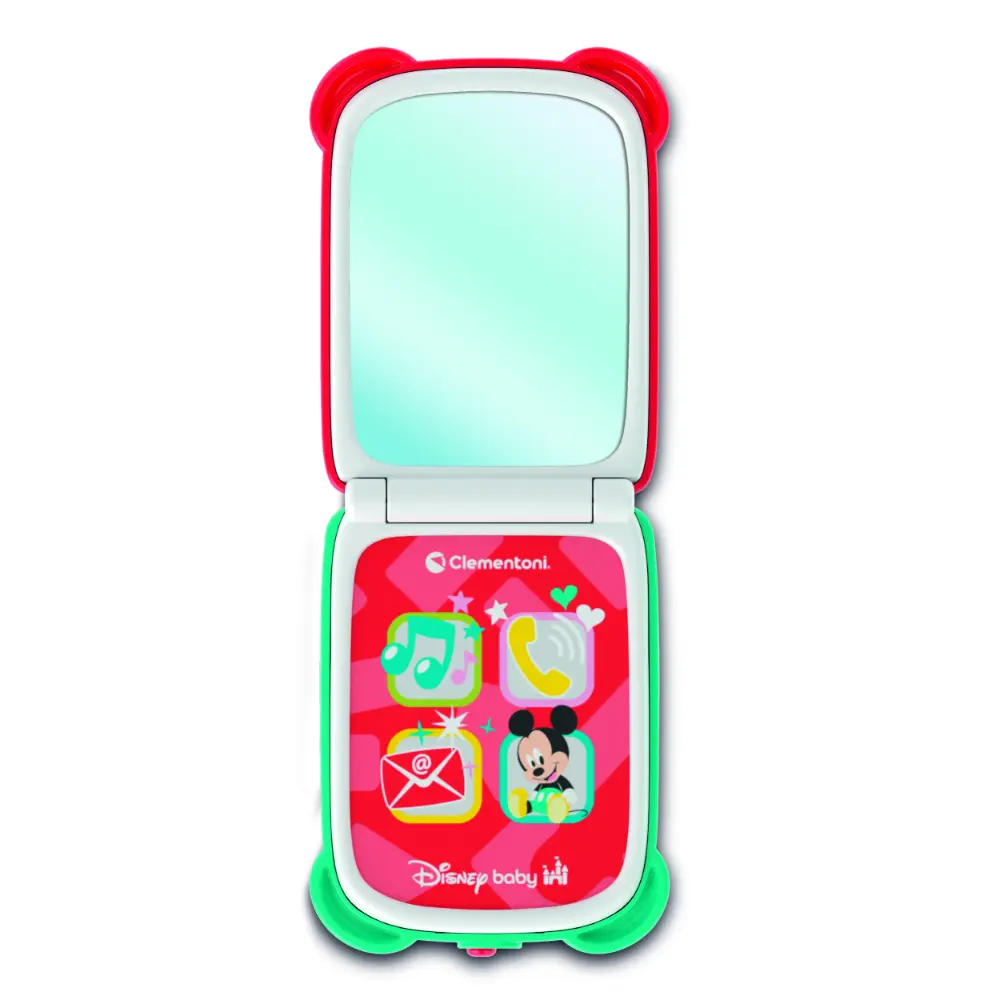 Disney Baby Mickey Flip Phone Battery-Operated