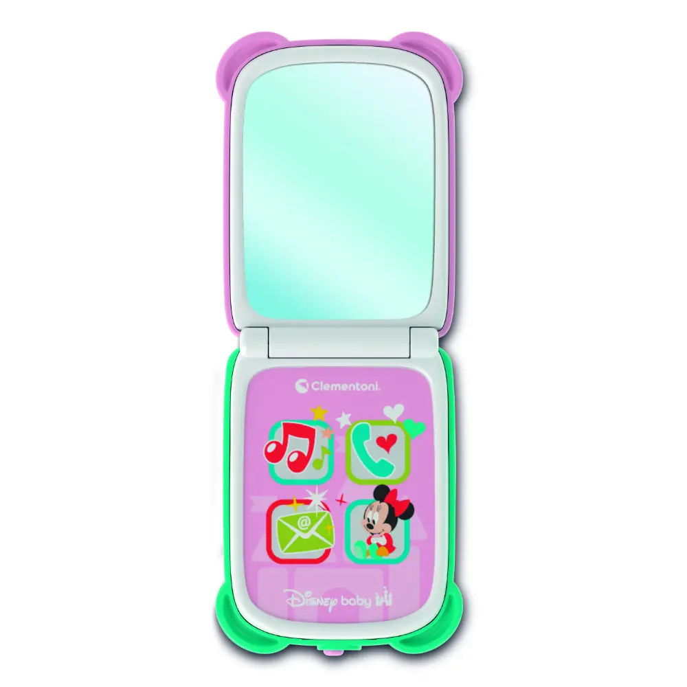 Disney Baby Minnie Flip Phone Battery-Operated