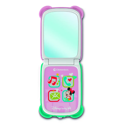 Disney Baby Minnie Flip Phone Battery-Operated