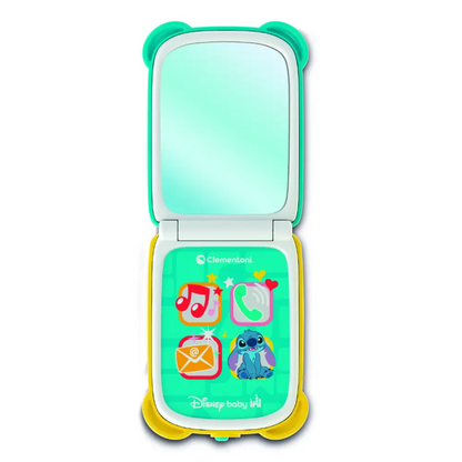 Disney Baby Stitch Flip Phone Battery-Operated