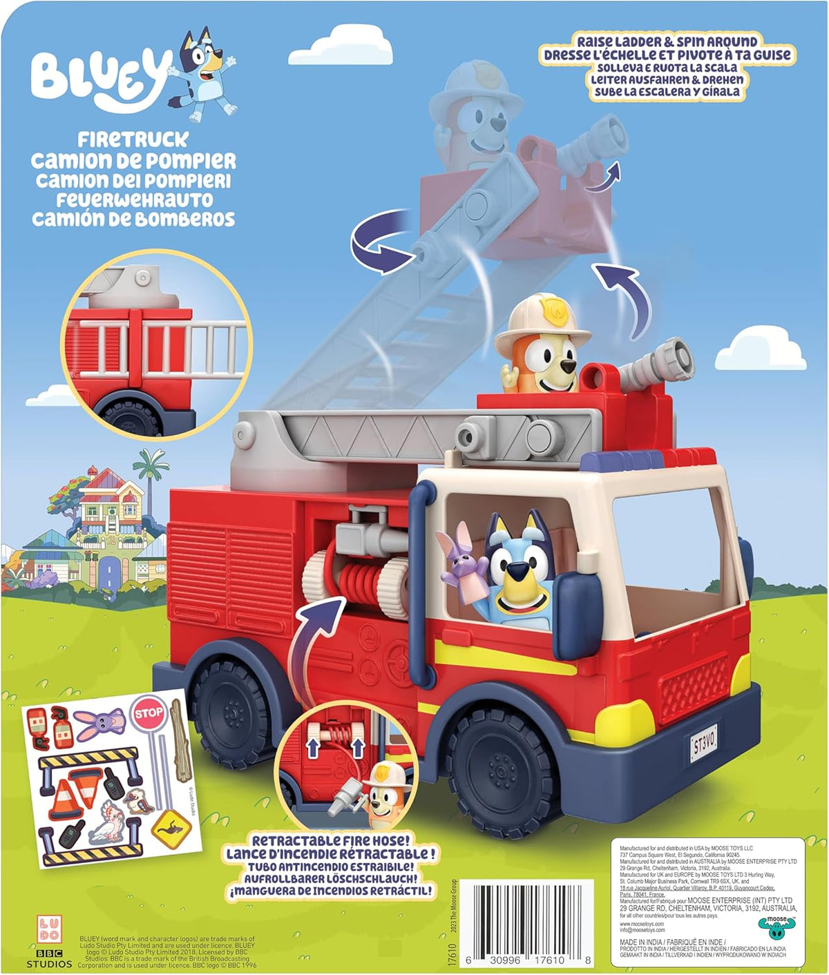 Bluey S10 Firetruck
