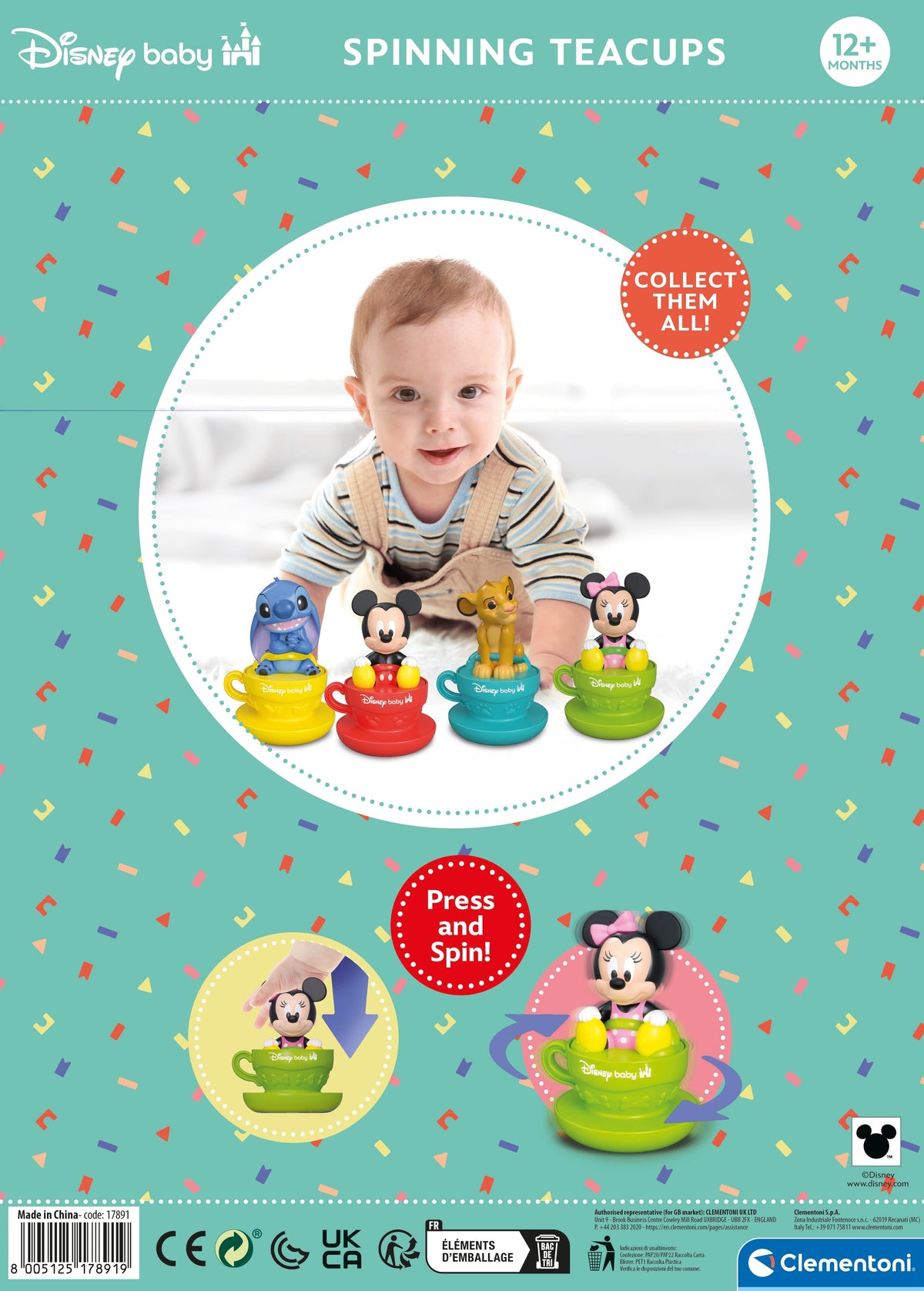 Disney Baby Spinnning Teacups