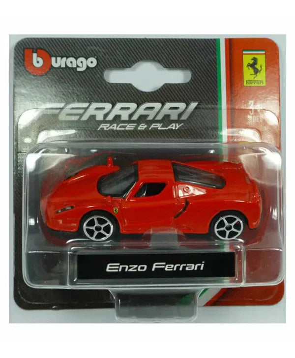 Bburago Ferrari Floor Display 1:64 Scale Die-Cast Model Car Collection Assortment for Kids & Collectors