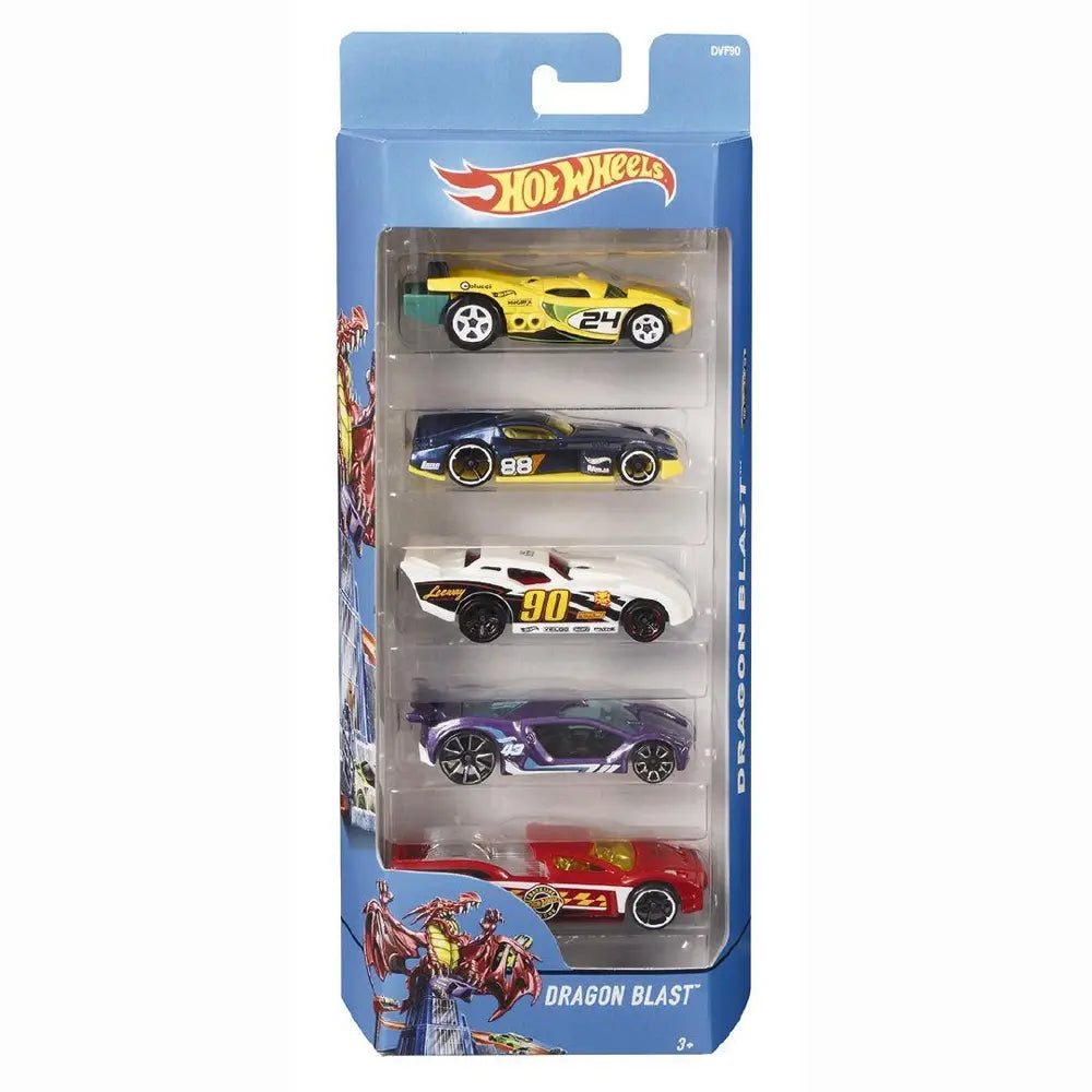 Hot Wheels 5 Car Gift Pack Assorted Figure
