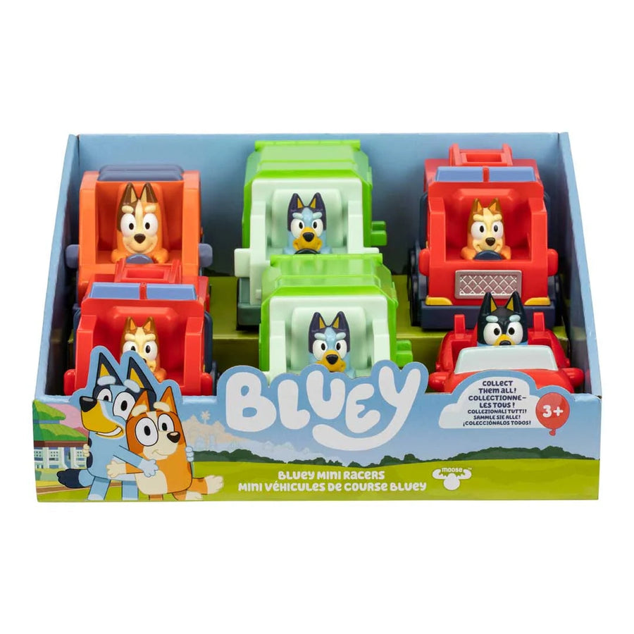 Bluey Mini Racers Single Pack Assortment