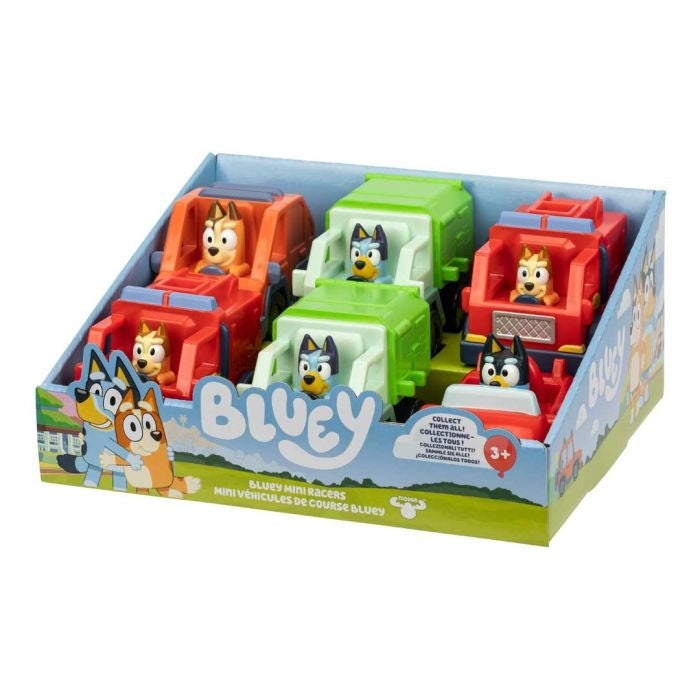 Bluey Mini Racers Single Pack Assortment