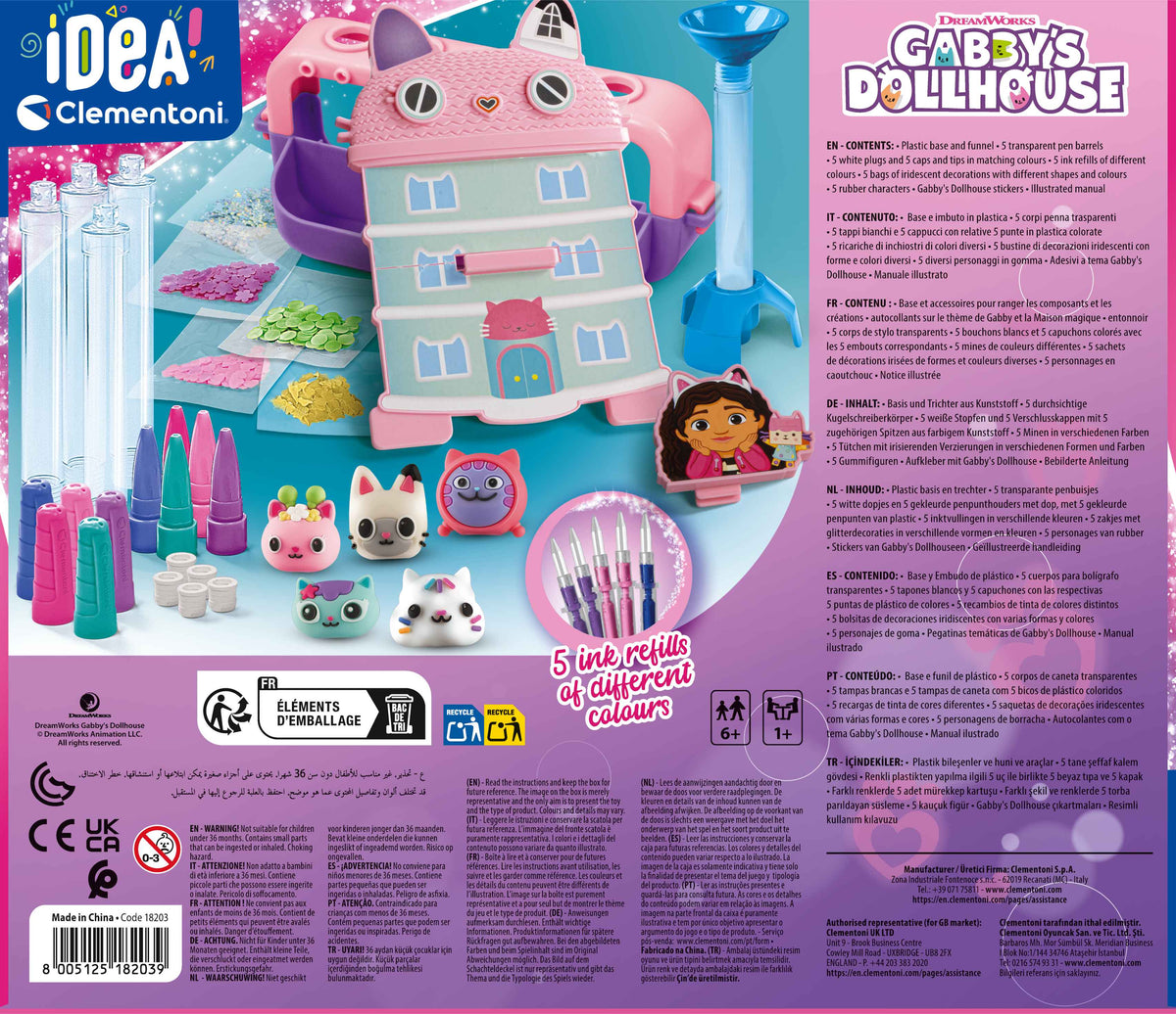 Clementoni Idea Gabby's Pen Lab Craft Set