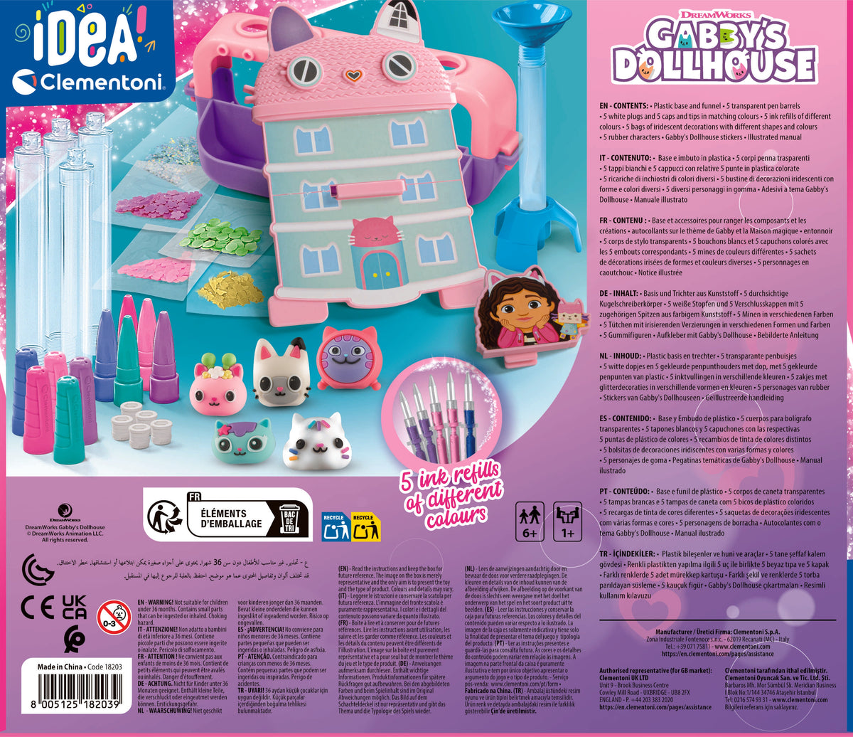 Clementoni Idea Gabby's Pen Lab Craft Set