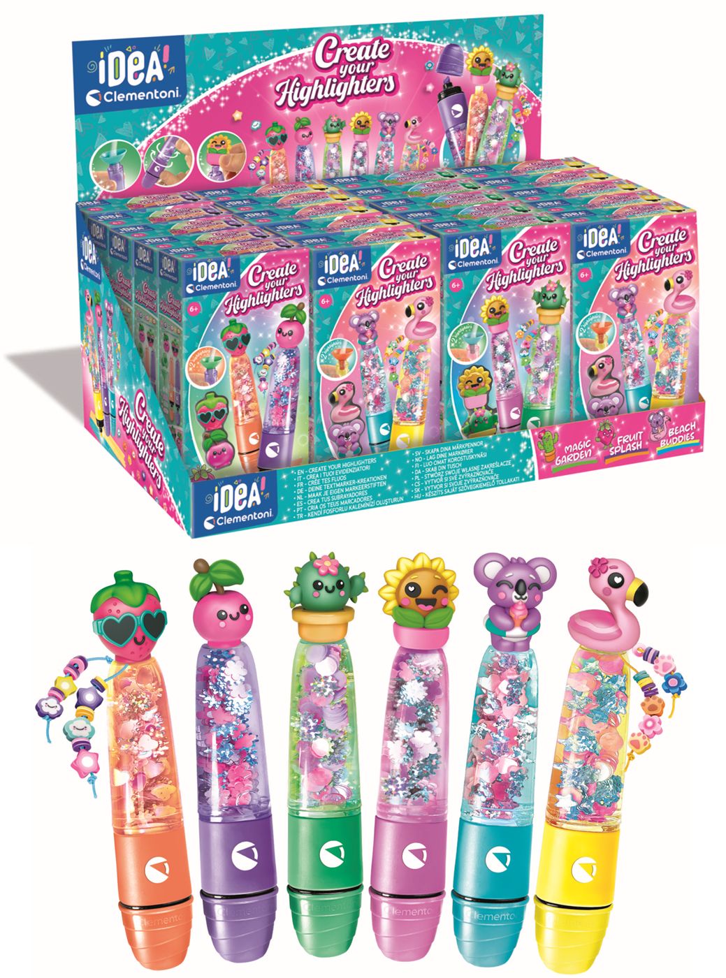 Clementoni Idea Creative Highlighter Pen for Kids