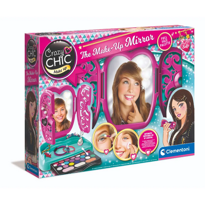 Clementoni Crazychic Mirror Make Up Battery-Operated