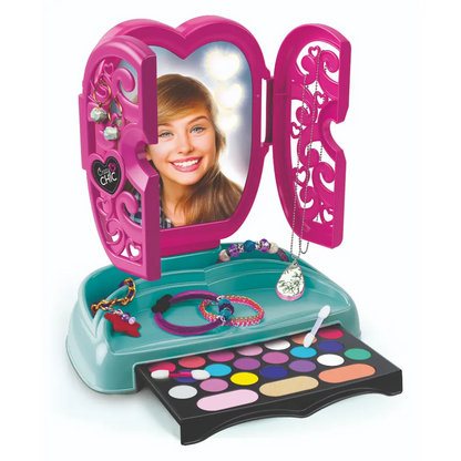 Clementoni Crazychic Mirror Make Up Battery-Operated