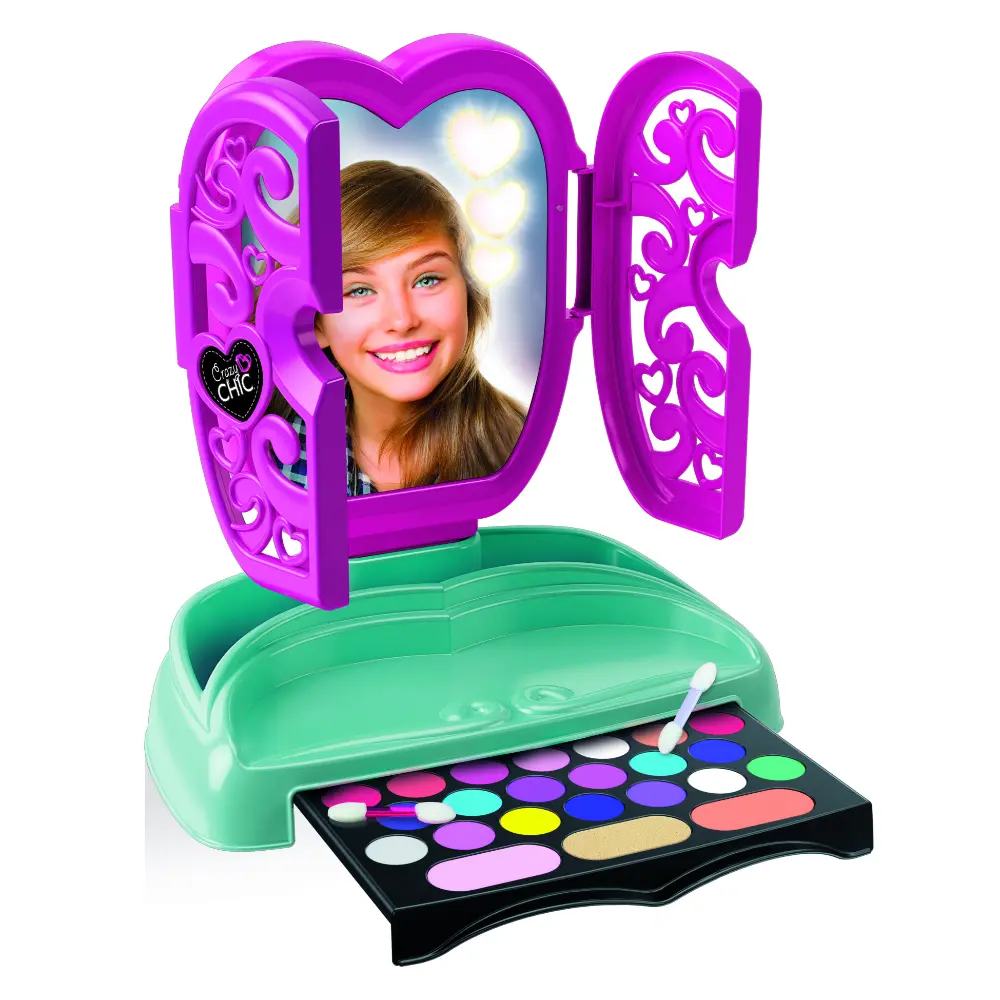 Clementoni Crazychic Mirror Make Up Battery-Operated