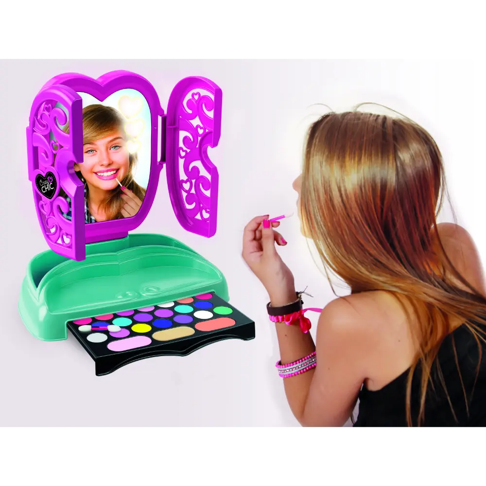 Clementoni Crazychic Mirror Make Up Battery-Operated