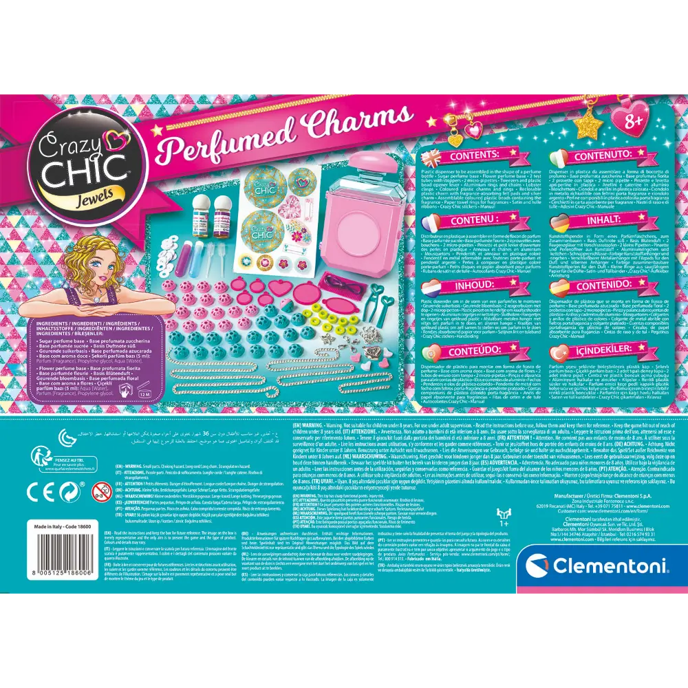 Clementoni Crazychic Perfumed Charms