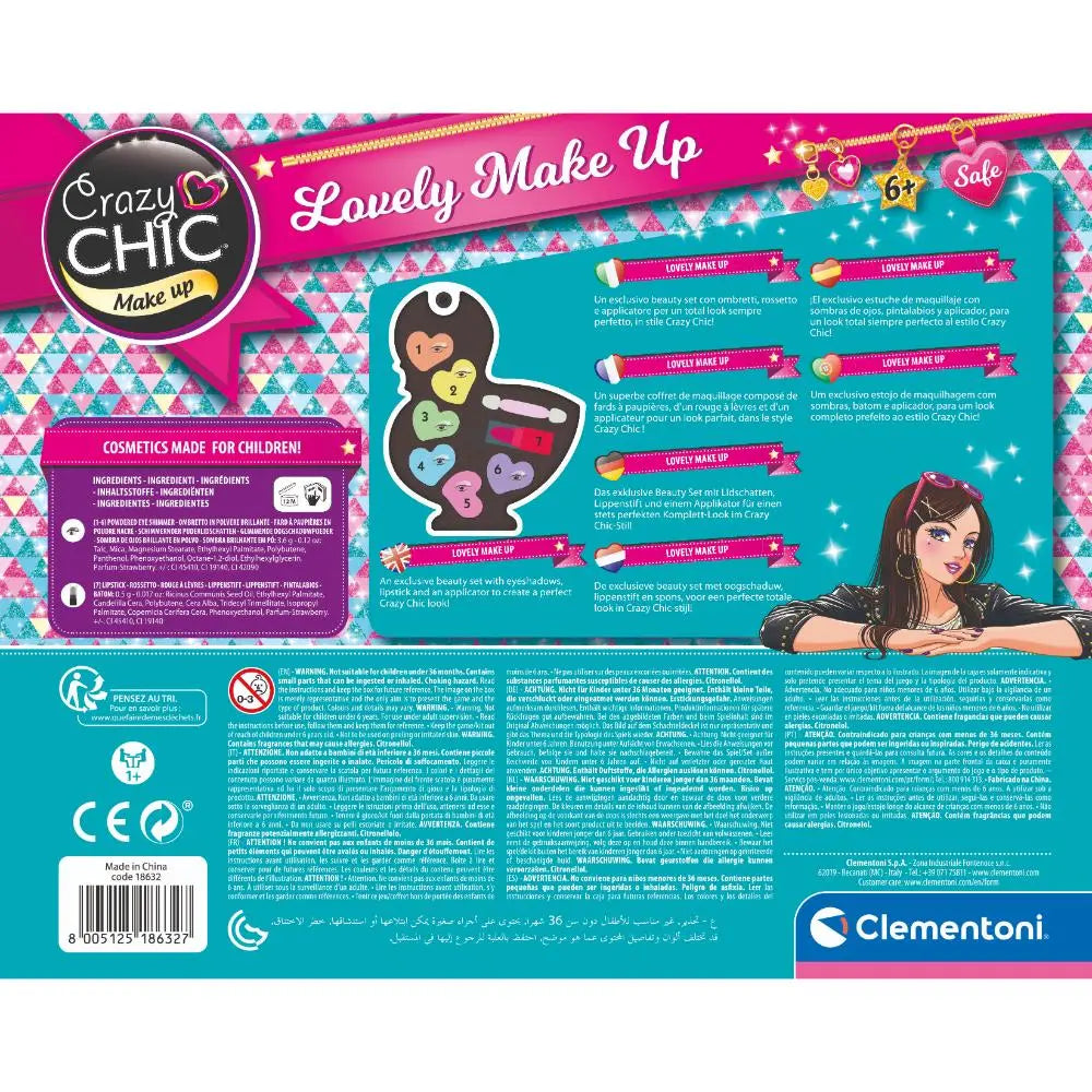 Clementoni Crazy Chic Swan Make Up Set