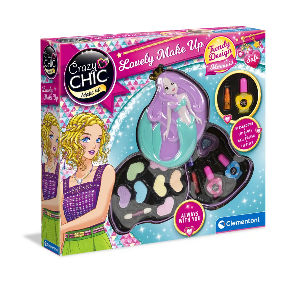 Clementoni Crazy Chic Mermaid Make Up Set