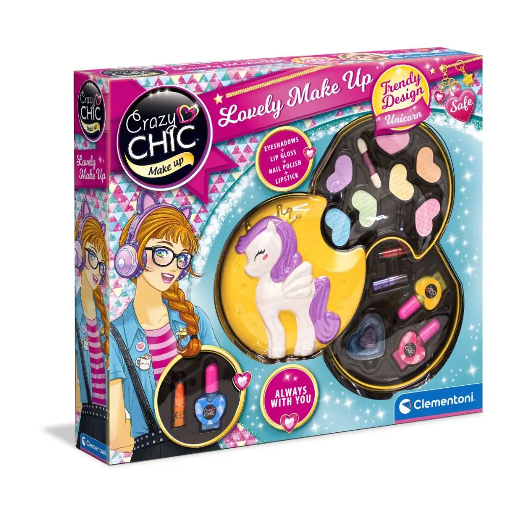 Clementoni Crazychic Unicorn Makeup Set