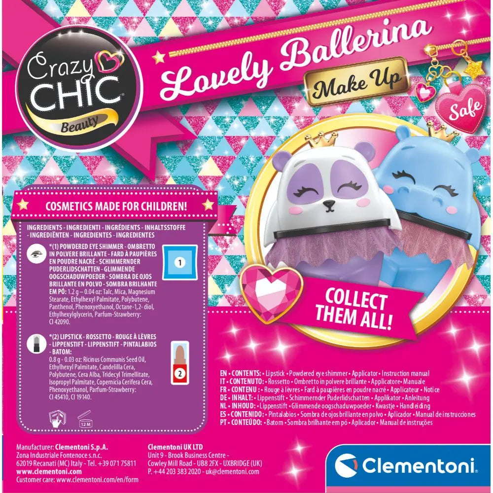 Clementoni Crazychic Lovely Ballerina Make Up