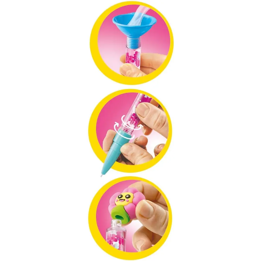 Clementoni Idea Tropical Pens 3-Piece Creative Pen Set for Kids